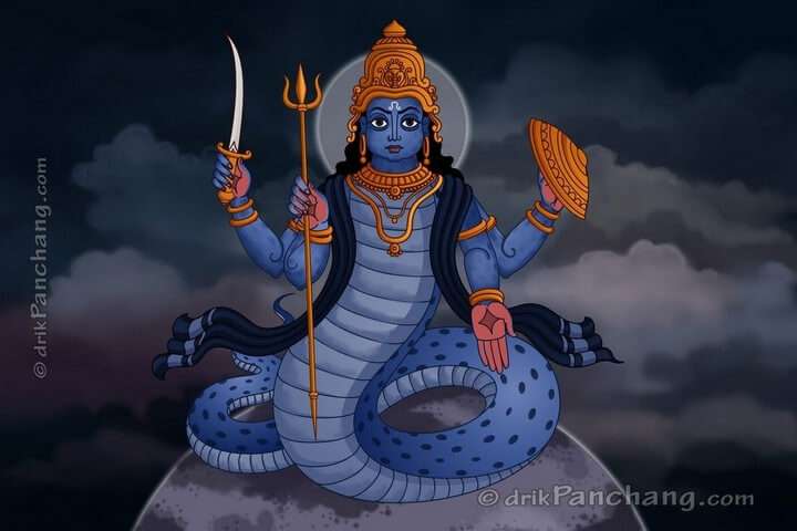 Shri Rahu Goddess Lakshmi